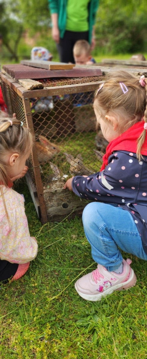 	Dnia 22 maja 20205 roku dzieci  z grupy „Zajączki” oraz „Leśne Skrzaty” z oddziałów przedszkolnych przy SP2 udały się na wycieczkę do Zagrody Edukacyjnej „Ziołowy Dzbanek” . Podczas wizyty dzieci uczestniczyły w warsztatach, gdzie miały okazję własnoręcznie wykonać piękny prezent, który wręczą podczas  zbliżającego się
” Dnia Mamy”. Kolejną atrakcją dla dzieci był spacer po „Ogrodzie Ziołowym”, gdzie  miały okazję zobaczyć, powąchać  oraz poznać zastosowanie niektórych ziół. Natomiast w „Chacie Zielarskiej”miały okazję zobaczyć różne sprzęty codziennego użytku z dawnych lat. Dodatkową atrakcją dla dzieci było spotkanie ze zwierzętami w mini zoo, gdzie mogły dosyć nieśmiało z małą dozą niepewności nakarmić znajdujące się tam zwierzęta. Na zakończenie pełnej emocji wizyty dzieci zjadły przygotowane przez gospodarzy pyszne czekoladowe babeczki i wypiły domowy kompot. Uśmiech na twarzach dzieci był najlepszym dowodem na to , iż wycieczkę możemy uznać za udaną :)
