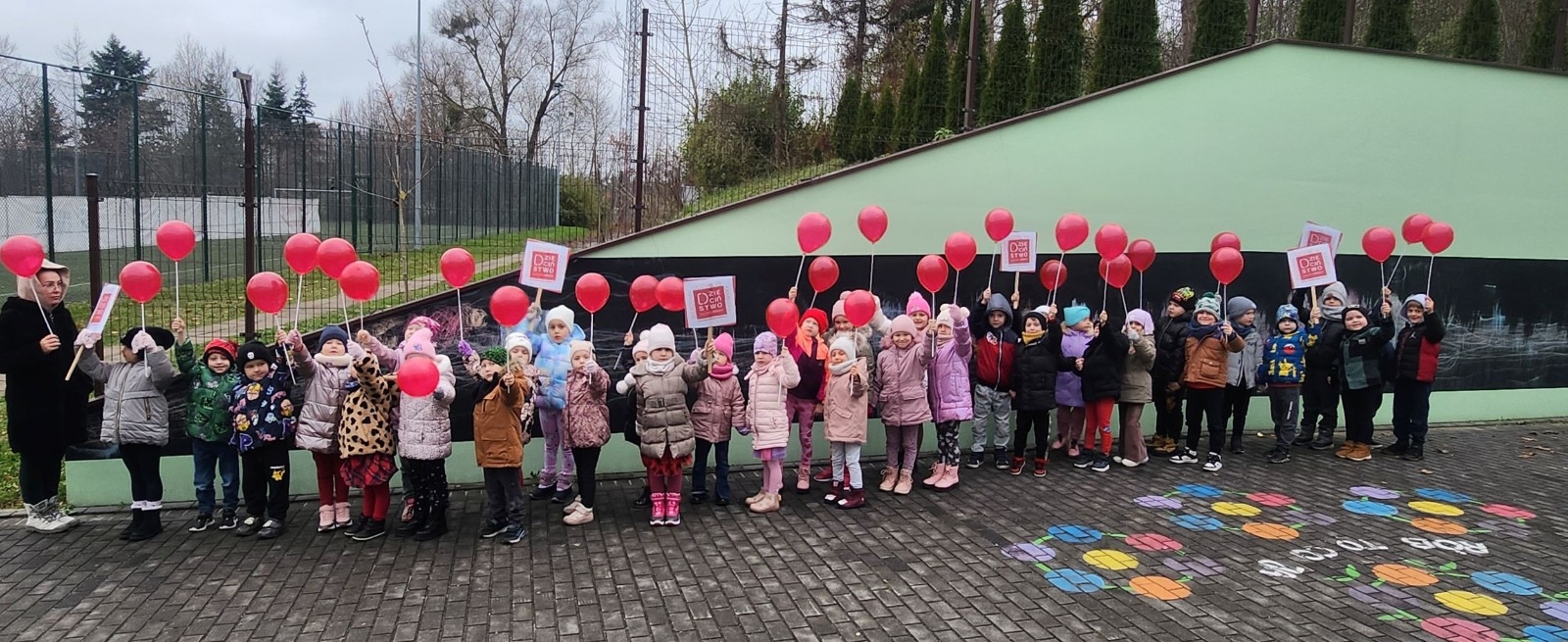 Przemarsz w ramach kampanii Dzieciństwo bez Przemocy