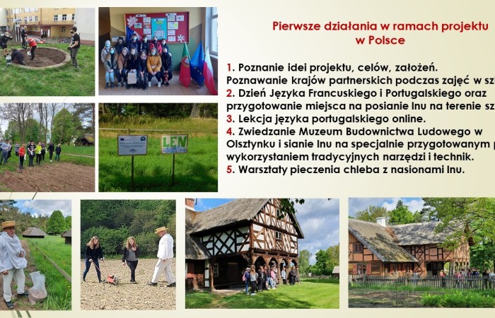 Od IX 2020  do  VIII 2022 w projekcie Erasmus + brało udział 23 uczniów naszej szkoły. Zaplanowano liczne działania nakierowane na poznawanie krajów partnerskich. Niewątpliwym atutem projektu była mobilność uczniów i nauczycieli. W ramach projektu odbyły  się trzy spotkanie międzynarodowe. Uczniowie krajów partnerskich spotykali się w Polsce, w Portugalii i we Francji. Językiem projektu był język angielski. Udział w projekcie przyniósł ogrom wrażeń i niesamowitą porcję wiedzy oraz życiowych doświadczeń.