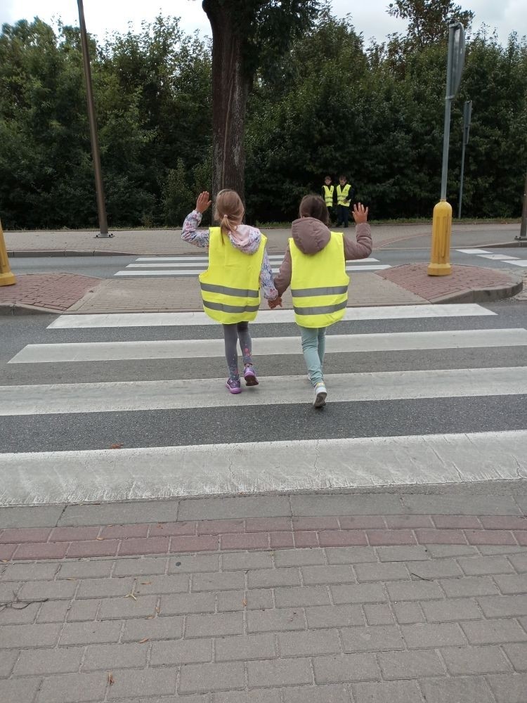 Jak zachowywać się na drodze, żeby bezpiecznie iść do szkoły i wrócić do domu?
Tę wiedzę przekazali  nam doświadczeni policjanci pasłęckiej policji.
                                Dziękujemy!!!
