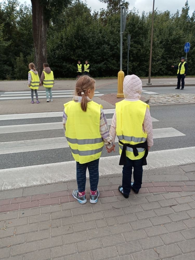 Jak zachowywać się na drodze, żeby bezpiecznie iść do szkoły i wrócić do domu?
Tę wiedzę przekazali  nam doświadczeni policjanci pasłęckiej policji.
                                Dziękujemy!!!
