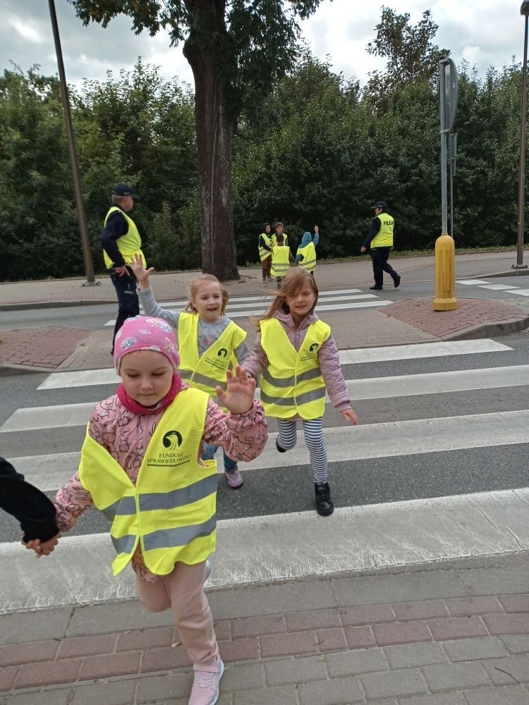 Jak zachowywać się na drodze, żeby bezpiecznie iść do szkoły i wrócić do domu?
Tę wiedzę przekazali  nam doświadczeni policjanci pasłęckiej policji.
                                Dziękujemy!!!
