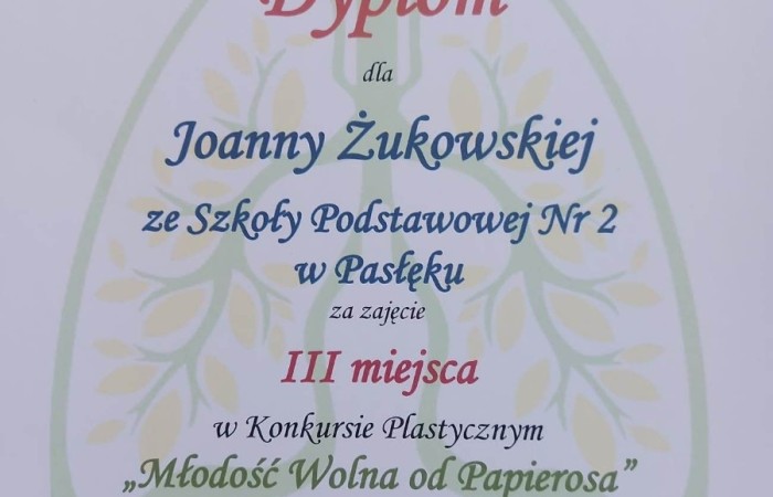 W ramach obchodów Światowego Dnia Bez Tytoniu, który przypada 31 maja 2023 r. Państwowy
Powiatowy Inspektor Sanitarny w Elblągu zorganizował konkurs plastyczny pod nazwą „Młodość
Wolna od Papierosa”. Ideą przewodnią konkursu była profilaktyka uzależnień od papierosów
tradycyjnych i elektronicznych oraz pogłębianie wiedzy na temat skutków ich stosowania. Zadaniem
uczestników konkursu było stworzenie pracy plastycznej o tematyce antytytoniowej. Konkurs
skierowany był do uczniów klas IV-VI szkół podstawowych miasta Elbląg i powiatu elbląskiego.
