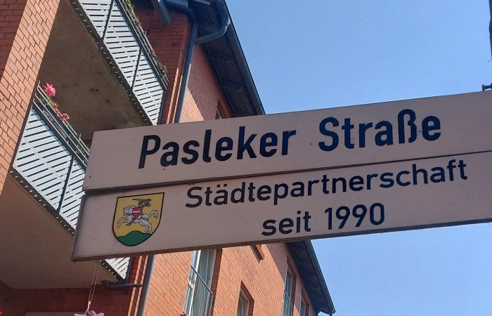 Grupa taneczna z  Sp2 była częścią delegacji Aniołowa, które wraz z partnerami z Gminy Pasłęk przebywało w Hadenfeld w Niemczech w dniach 14-19.06. Delegacja brała udział w festiwalu „Anioły,woły i kultura