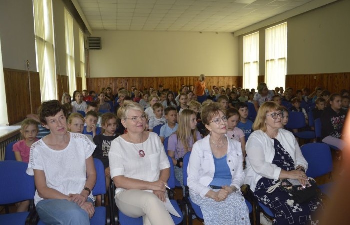 Uczniowie klasy 5 b, dzięki współpracy z Pasłęckim Towarzystwem Przyjaciół Kultury, już po raz drugi wzięli udział w projekcie 