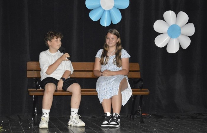 Uczniowie klasy 5 b, dzięki współpracy z Pasłęckim Towarzystwem Przyjaciół Kultury, już po raz drugi wzięli udział w projekcie 