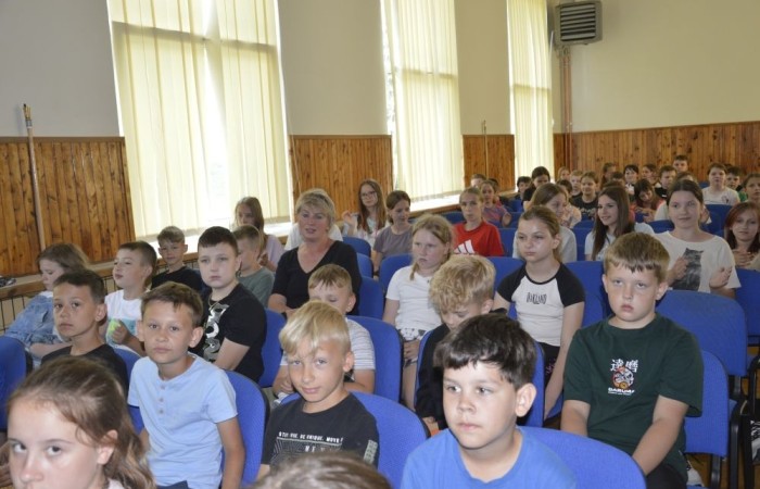 Uczniowie klasy 5 b, dzięki współpracy z Pasłęckim Towarzystwem Przyjaciół Kultury, już po raz drugi wzięli udział w projekcie 