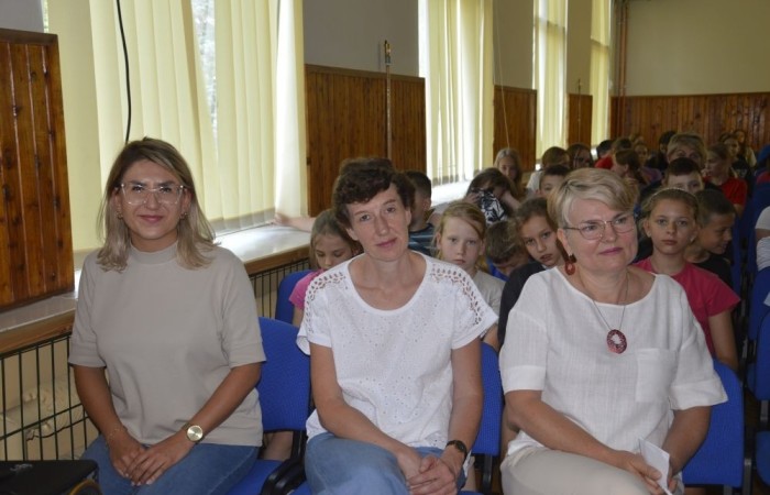 Uczniowie klasy 5 b, dzięki współpracy z Pasłęckim Towarzystwem Przyjaciół Kultury, już po raz drugi wzięli udział w projekcie 