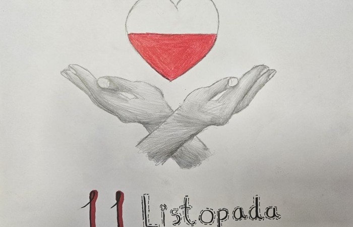 W październiku uczniowie naszej szkoły wzięli udział w konkursie plastycznym, którego motywem było Święto Niepodległości. Konkurs zorganizowała Burmistrz Pasłęka pani Elżbieta Wasiuk i Pasłęcki Ośrodek Kultury. Tematem konkursu było hasło „Kocham Polskę-Dzień Niepodległości. Wyróżnienie zdobyła Joanna Żukowska z klasy 8b, która otrzymała nagrodę podczas wspólnego świętowania z mieszkańcami Pasłęka z okazji 106 Rocznicy Odzyskania Niepodległości przez Polskę.