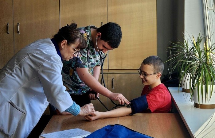 Klasy 8a i 8b brały udział w warsztatach 