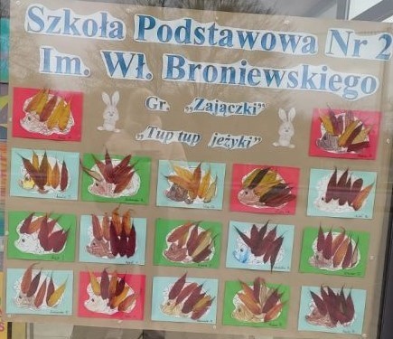Kolorowa współpraca – prace plastyczne przedszkolaków z SP2 w okręgowej stacji kontroli pojazdów