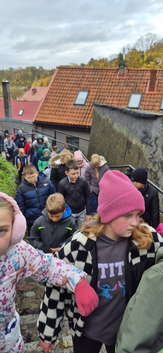 W środę, 29 października, uczniowie klas I-III naszej szkoły wybrali się do POK-u, aby obejrzeć wyjątkowy spektakl pt. „Czarodziejski ołówek”, przygotowany przez artystów Poznańskiego Teatru Aktora. Już od pierwszych minut przedstawienia dzieci z zainteresowaniem śledziły losy głównych bohaterów, którzy dzięki magicznemu ołówkowi potrafili zmieniać świat na lepsze.
Barwna scenografia, muzyka i wciągająca fabuła przeniosły najmłodszych w świat pełen wyobraźni, humoru i magii. Aktorzy wspaniale angażowali publiczność, zachęcając dzieci do wspólnej zabawy i reagowania na to, co działo się na scenie. Nie zabrakło śmiechu, emocji i dobrej zabawy.
Po zakończeniu spektaklu uczniowie nagrodzili artystów gromkimi brawami. Dzieci wróciły do szkoły w doskonałych humorach, bogatsze o nowe wrażenia.
