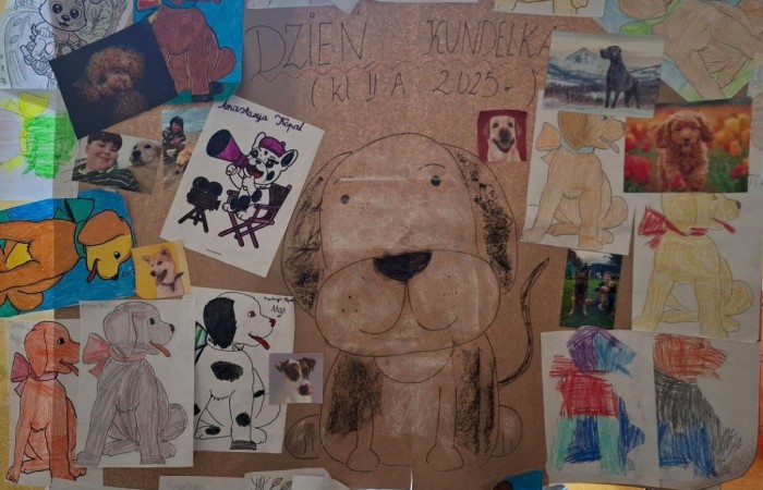 Z okazji Dnia Kundelka w naszej placówce odbyła się zbiórka karmy dla potrzebujących czworonogów. Dzięki ogromnemu zaangażowaniu dzieci i wsparciu rodziców udało się zebrać imponującą ilość darów, które trafiły do pobliskiego schroniska.

Z tej okazji dzieci z wielkim entuzjazmem przygotowały również piękne prace plastyczne inspirowane psimi przyjaciółmi. Ich wystawa ozdobiła sale i korytarze, wprowadzając wszystkich w radosny, psi klimat.

Serdecznie dziękujemy wszystkim darczyńcom za otwarte serca, życzliwość i wspólne świętowanie tego wyjątkowego dnia.