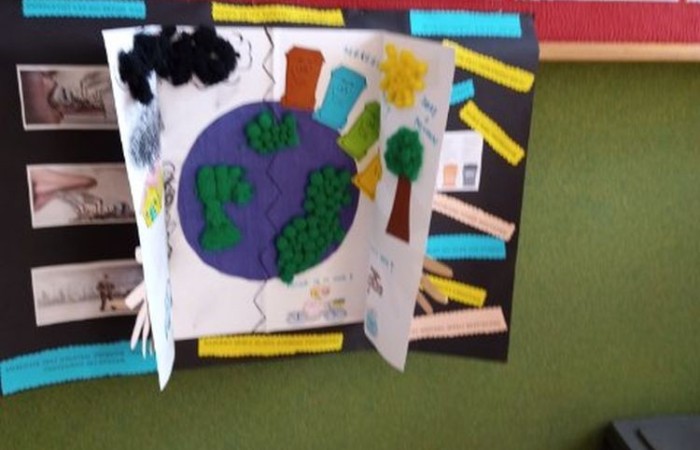 Z okazji Światowego Dnia Ziemi w naszej szkole odbyły się konkursy 
Matematyczny dla klas 4-8 